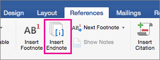 add endnote 8 to word for mac 2016